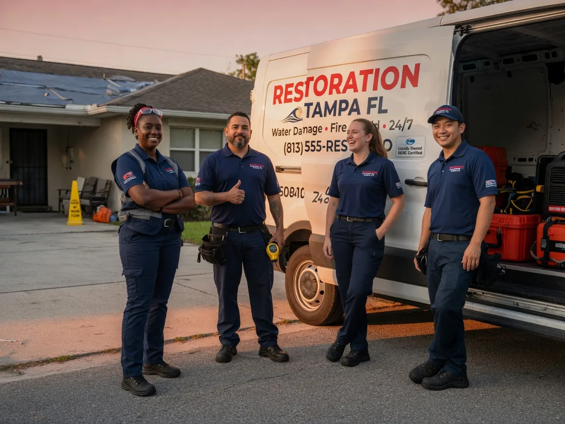 Water Damage Restoration company in South Shore, SD